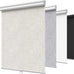 GENIMO Cordless Blackout Roller Shades, 53" W X 72" H, Ivory White