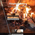 Lichamp Fireplace Tools Set, Retro Gold Handle