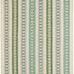 Dash & Albert Long Slade Teal Striped Handwoven Rug, 3'x5'