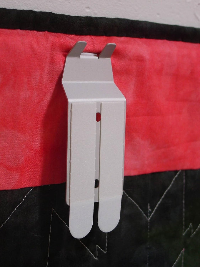 for Quilts with Sleeves - Invisible Quilt Hanger 40"-70" Wide Quilts, Tapestries, Rugs, Banners, Fabric Art, Textile Display. Proudly Made in The USA.