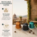 ARTUZZI 120ct Espresso Pods for Nespresso Original Machines I Variety Pack