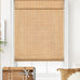 LazBlinds No Drill Bamboo Roman Shades, 38x64, DP-Natural