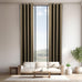 Best Home Fashion 18 FT Grommet Curtain, 1 Panel, 52 x 216, Mocha