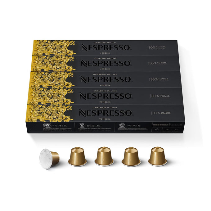 Nespresso Original, Roma, Medium Roast, 50-Count Espresso Pods