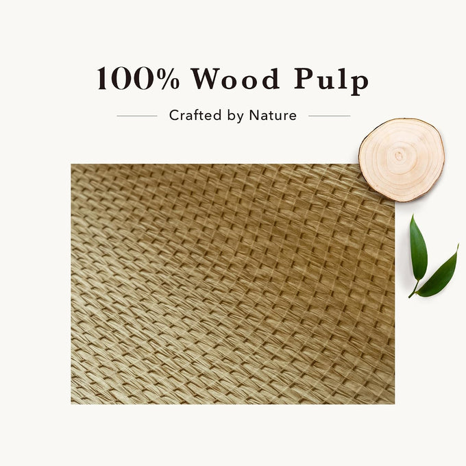 GoDear Design Faux Grasscloth Textured Wallpaper Cabinet Covers, Straw