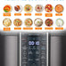 Midea 12-in-1 Electric Pressure Cooker, 8 Quarts, Stainless Steel Inner Pot