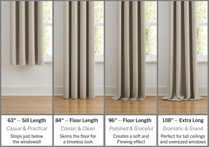 THERMALBARRIER™ I-SNAP™ Insulated Grommeted Panel Pair with Removable Liner Wheat 52x84
