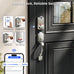 Veise VE017G-H Wi-Fi Smart Door Lock Deadbolt with Handle Set, Satin Nickel
