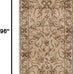 SUPERIOR Indoor Area Rug, Traditional Floral Scroll Décor,2'7"x8', Ivory