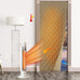 RYB HOME Thick Quilted Thermal Insulated Door Curtain for Winter, W42 x L86