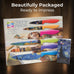 CHEF'S VISION Masterpiece Knife Set, 6-Piece Stainless Steel Kitchen Knives