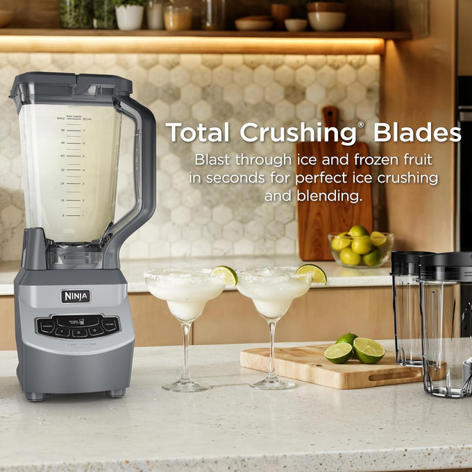 Ninja Blender Pro+, 1100W, 72oz Pitcher, 2 Cups, BL660