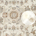 Abani Oriental & Vintage Area Rug - 4'x6' Beige Rectangle Rug for Living Room & Bedroom - Alara Vintage Collection