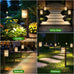 ELECLINK Solar Pathway Lights Outdoor, 6 Pack Upgraded Outdoor Solar Lights for Outside Super Bright Up to 15Hrs, IP65 Waterproof Solar Garden Lights for Yard Path Sidewalk Driveway Walkway Decor