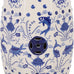 SAFAVIEH Furniture - Cloud 9 Decorative Garden Stool - Blue - Ceramic - Artisan Hand-Painted Design - Ideal for Living Room, Patio, Garden - Fully Assembled (ACS4557A)