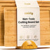 SMIRLY Cutting Boards for Kitchen, 3 Piece Bamboo Cutting Board with Stand