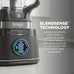 Ninja Kitchen System, BlendSense Tech, 72 oz, 1800PW, Black, TB401