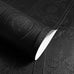 JiffDiff Black 3D Embossed Textured Peel Stick Wallpaper 17.3"x1200"