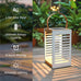 EcoGreen Solar Floor Lamp, Solar Lanterns Outdoor Waterproof for Yard