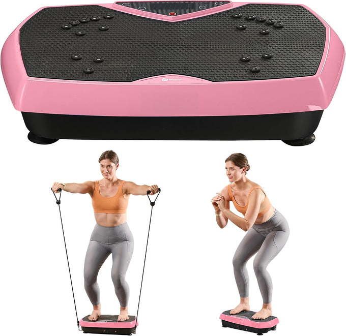 Lifepro HexaPlate Vibration Plate Exercise Machine with Magnetic Acupoints