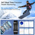 Screenless Fitness Smart Bracelet, 24/7 Activity Health Tracker, Smart Band