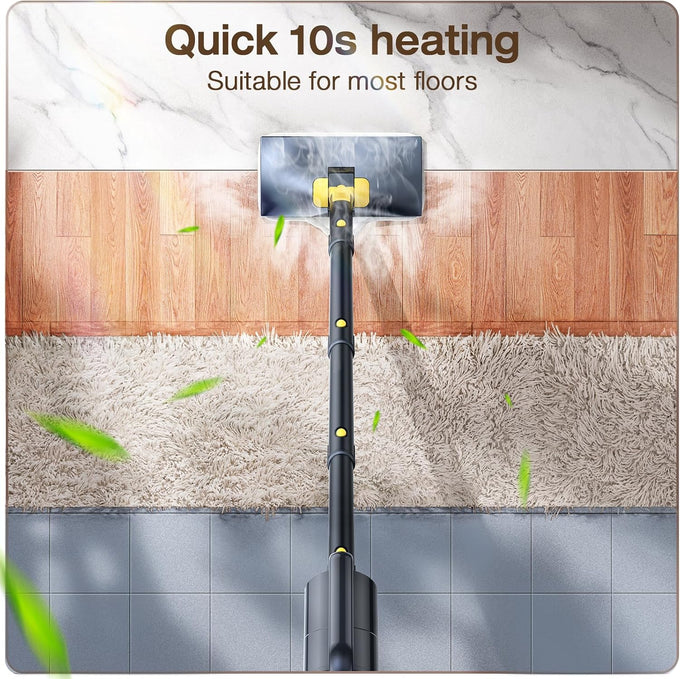 10-in-1 Steam Cleaner, Detachable Handheld Steam Mop for Multi-Surface