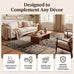 Superior Bristol Collection Area Rug, 8mm Pile Height with Jute Backing, Chic Geometric Damask Patchwork Design, Fashionable and Affordable Woven Rugs - 2'7" x 8' Runner, Beige & Brown