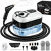 Steam Cleaner, Handheld Steam Cleaner for Cleaning, Portable Steam Cleaner with 6-Level Adjustable & Quick Heat-Up, Steam Cleaner for Home, Kitchen, Bathroom, Tile, Grout, Dirt, Car Detailing (Red)