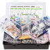 2200 pcs Electronic Component Assortment Kit, Capacitors, Resistors, Transistors, Inductors, Diodes, Potentiometer, IC, LED and PCB