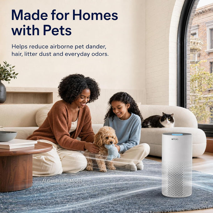 Afloia Air Purifier for Home Bedroom Large Room up to 1500 Sq Ft