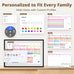 Dragon Touch 10.1 inch Digital Calendar Chore Chart Digital Picture Frame