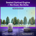 Aurzen Roku TV D1R Cube Smart Outdoor Projector with WiFi and Bluetooth
