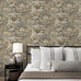 NextWall Faux Stone Wall Rustic Prepasted Wallpaper (Toffee & Ivory)