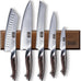 HOSHANHO Knife Set with Magnetic Knife Holder, 6PCS Kitchen Knife Sets
