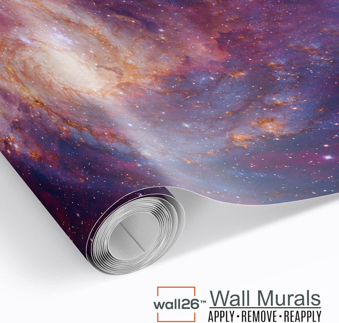 wall26 - Tiare Flowers, Candle and Black Stone Spa - Removable Wall Mural | Self-Adhesive Large Wallpaper - 66x96 inches