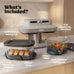 Ninja Crispi DualZone Glass Countertop Air Fryer, Bone, DD101IV2