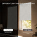 GENIMO Cordless Blackout Roller Shades, 53" W X 72" H, Ivory White