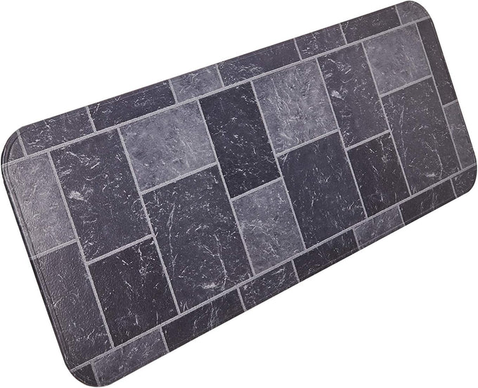 HY-C T2UL1848GT-1C Type 2 Slate Tile Hearth Extender, 18 48-Inch, Gray