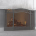 Fire Beauty 3 Panel Wrought Iron Fireplace Screen, Black Spark Guard