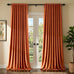 PRIMROSE Cream Ivory Curtains 108 inch for Living Room,2 Panels Drapes Blackout Rod Pocket Back Tab Window Treatment Room Darkening Thick Decorative Curtains for Bedroom