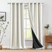 jinchan Boho Blackout Curtains 108 Inches Long for Bedroom Living Room