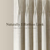 AUSSPVOCT Pinch Pleated 90 Inch Linen Curtains 100% Blackout for Bedroom