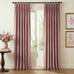 NICETOWN Girl 96 Inch Long Blush Pink Velvet Blackout Curtains Luxury Elegant Soft Pinch Pleated Drapes with Adjustable Hooks, Winter Thermal Window Treatments Classical Home Decor W40 x L96, 2 Panels