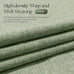 Etherealveil 100% Blackout Pinch Pleated Linen Curtains 2 Panels 52“x102”
