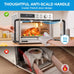 Midea Flexify Classic French Door Toaster Oven Air Fryer Combo, 26.4 QT