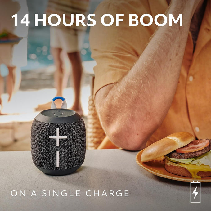 Ultimate Ears WONDERBOOM 4 Portable Waterproof Speaker - Black