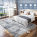 8x10 Area Rugs for Living Room Washable Bedroom Dining Room Blue Grey