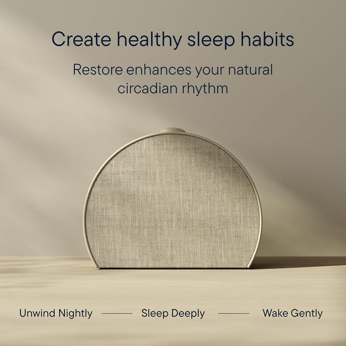 Hatch Restore 3 | Science-Backed Sleep Audio, Circadian Lighting (Putty)