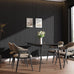 Black Grasscloth Self-Adhesive Wallpaper 23.6"x787"