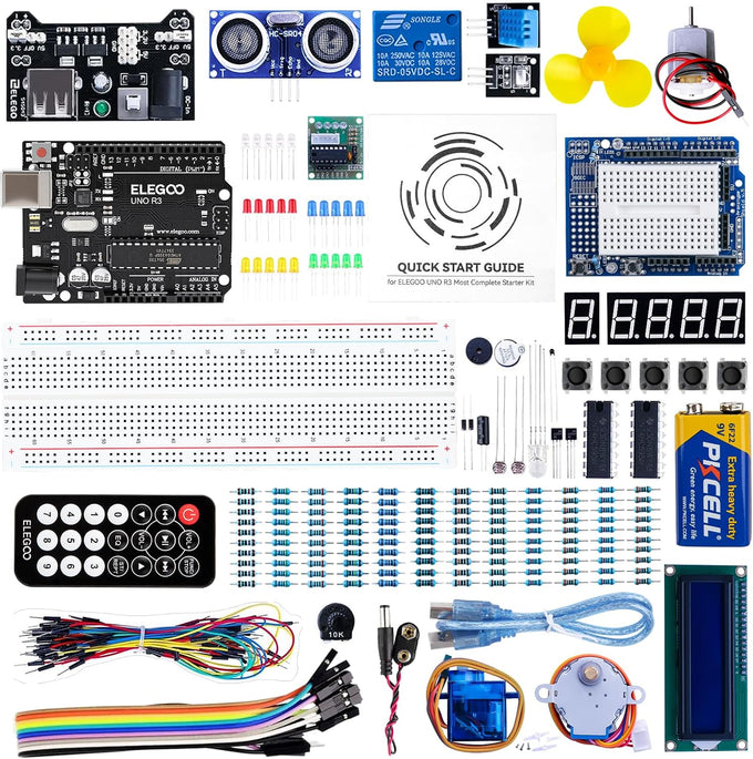 ELEGOO UNO R3 Project Super Starter Kit with PDF Tutorial for Beginners